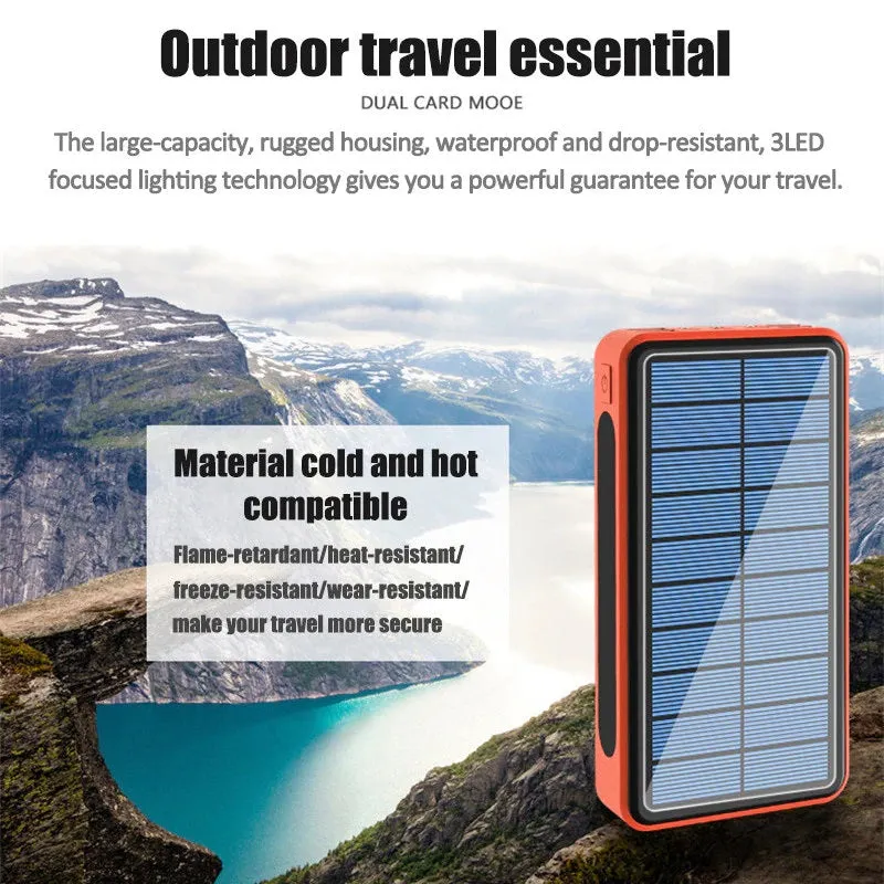 SHAWNEE - 30 000mAh Solar Power Bank