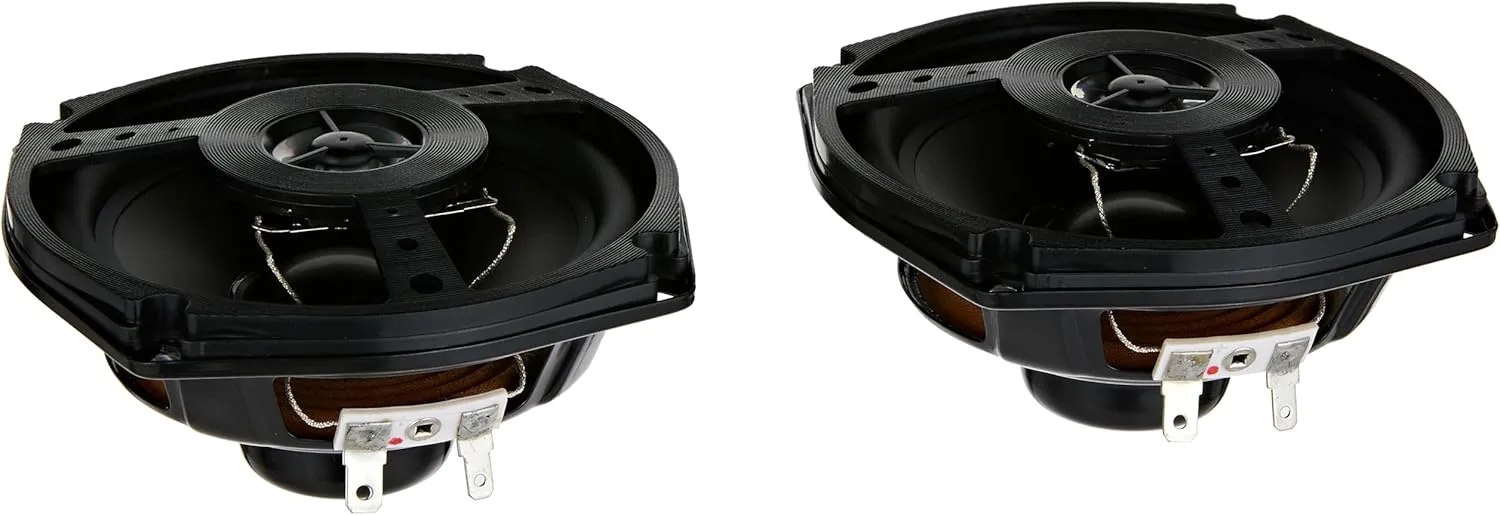 Show Chrome Accessories 13-104 4 1/2" 2-Way Neodymium Speakers, Black