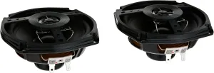Show Chrome Accessories 13-104 4 1/2" 2-Way Neodymium Speakers, Black