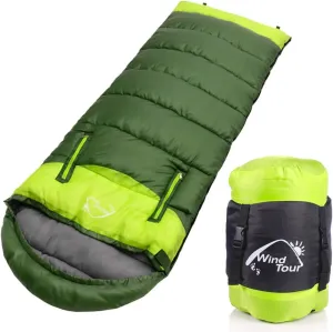 ShowyLive Sleeping Bags for Adults - Lightweight, Waterproof, Custom Cotton Comfort, 2-in-1 Design, Two-Way Zipper for Camping
