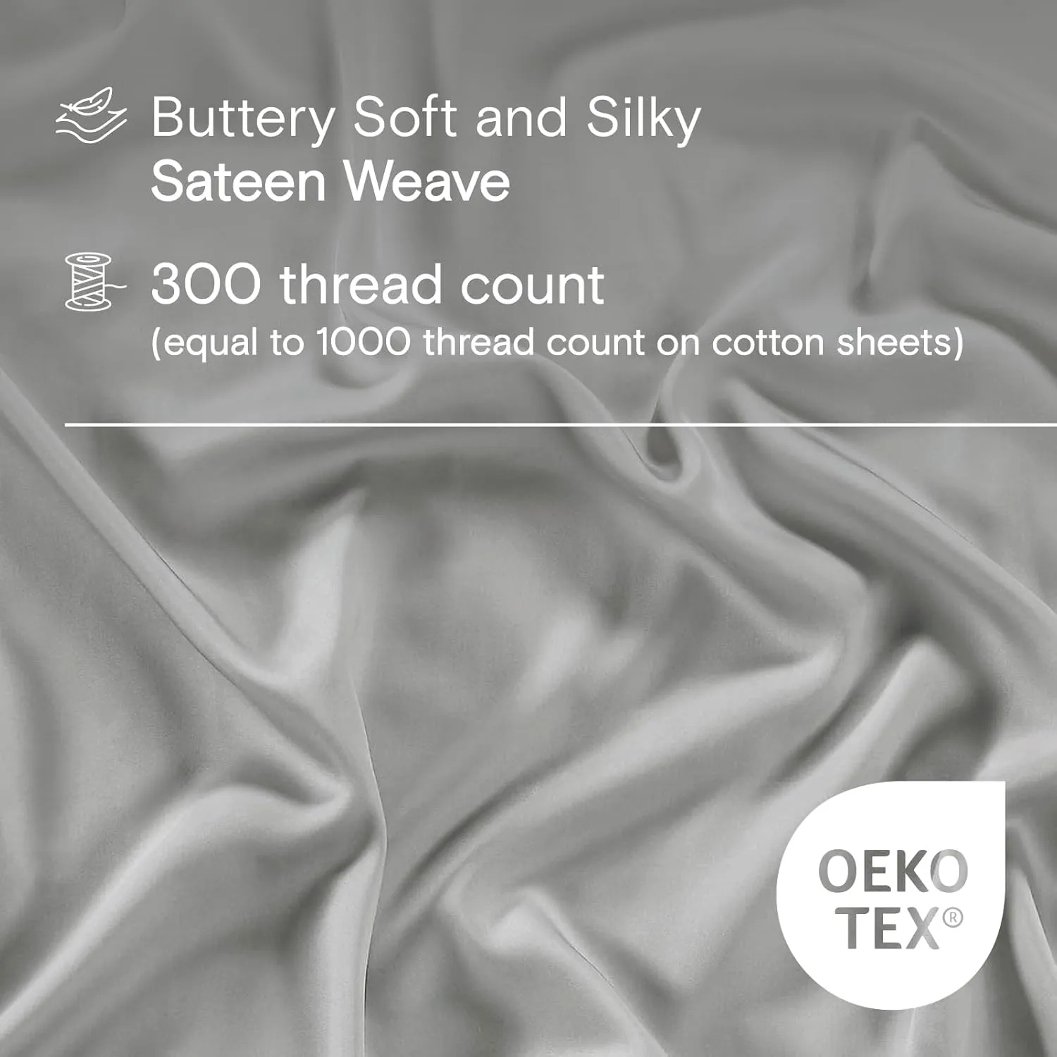 Sijo AiryWeight Tencel Sheet Set, 100% Lyocell Derived from Eucalyptus, Buttery Soft, Architectural Digest 2022 Best Cooling Sheets Winner - 4pc - 2 Pillowcases 1 Fitted 1 Top (Dove, Queen)
