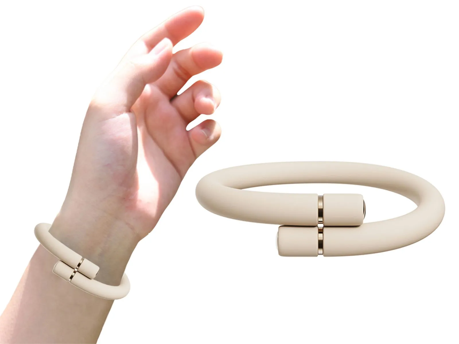 Silicone 6 Replacement Beige Sticks Bracelet with Seasonal promotion Mosquito Budget-conscious Repellent