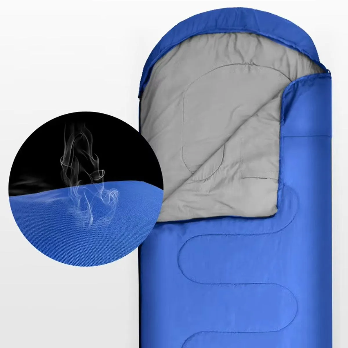 Single Sleeping Bag Outdoor Camping Hiking Thermal Warm Tent Travel Gear