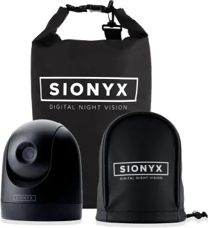 SiOnyx Nightwave Camera, Waterproof Dry Bag, Vinyl Cover, Black