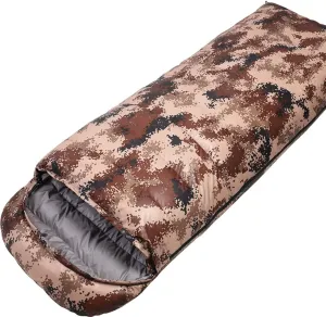 Sleeping Bag, 3 Seasons Warm Lightweight Sleeping Bag for Adults, Waterproof Outdoor Sleeping Bags with Portable Compression Bag for Camping Backpacking Hiking