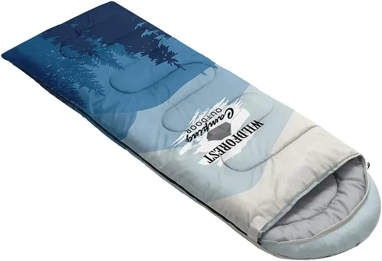 Sleeping Bag for Adults Kids,Green Mountain Camp Van-Lightweight Warm Portable Outdoor Indoor-Waterproof Cold Weather Resistant Sleeping Bag for Camping Hiking