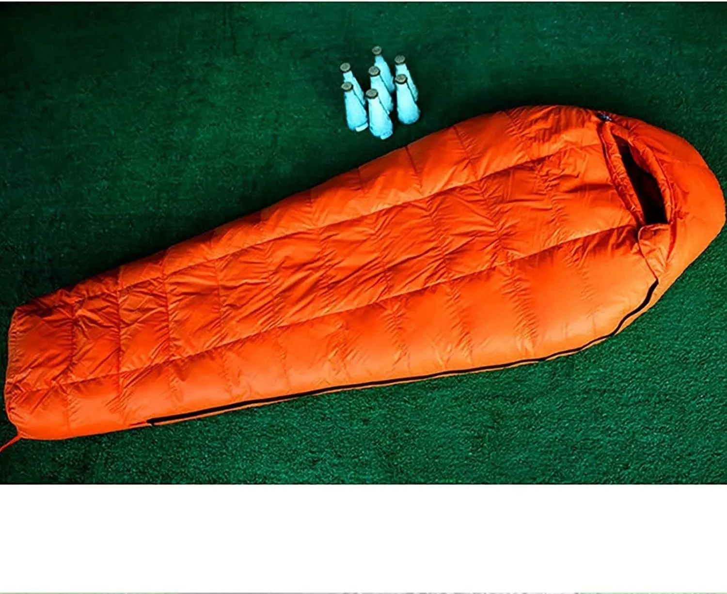 Sleeping Bag for Camping, 3 Season Cold Weather Sleeping Bag Portable Sleeping Bag Fit Boys, Girls& Teens Lightweight and Comfortable (Color : Black)