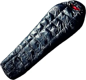 Sleeping Bag for Camping, 3 Season Cold Weather Sleeping Bag Portable Sleeping Bag Fit Boys, Girls& Teens Lightweight and Comfortable (Color : Black)