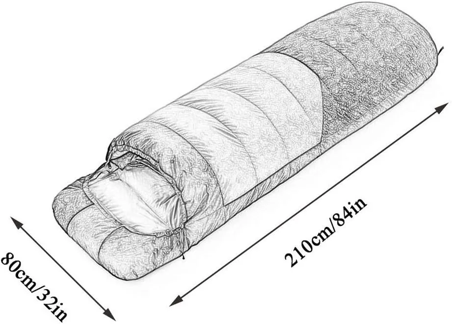 Sleeping Bag - Lightweight Waterproof Camping Sleeping Bag for Adults, Kids, Women, Men's Hiking, Outdoors, Mountaineering - Compression Sack Included