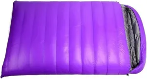 Sleeping Bag Ultralight Camping Double Sleeping Bag Winter Autumn Envelope Duck Down Double Sleeping Bag with 2colors
