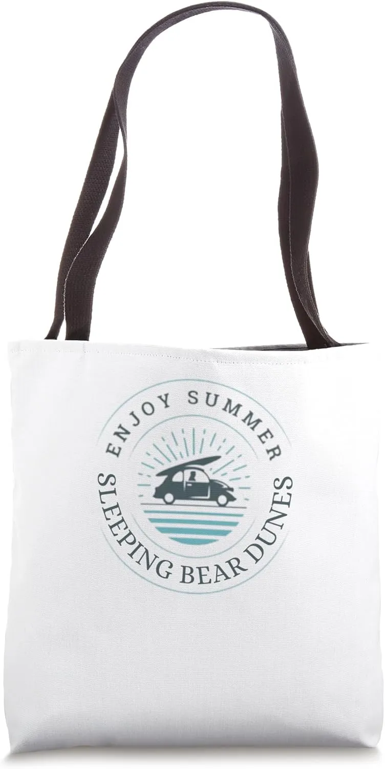Sleeping Bear Dunes Enjoy Summer Tote Bag