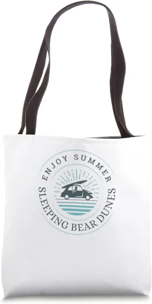 Sleeping Bear Dunes Enjoy Summer Tote Bag
