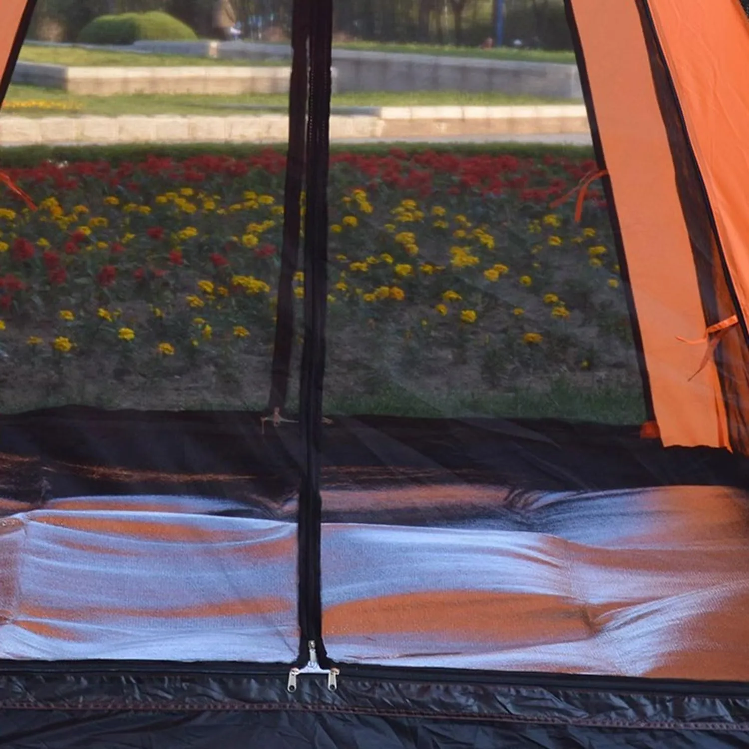 Sleeping Mats for Camping Ground Mat Aluminum Sleeping Foam Mat, with Storage Bag, Insulating Thermal Waterproof Mat Foldable Double-Sided Tent Pad Ultralight Floor Mat of Aluminum Foil