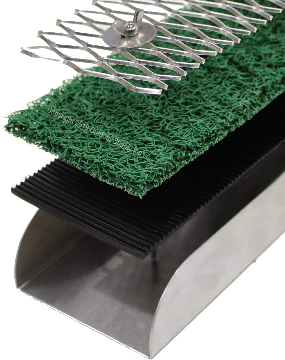 Sluice Fox Pocket Gold Sluice - 12 inch Portable Aluminum Alloy Mini Sluice Box with Miner's Moss and Matting