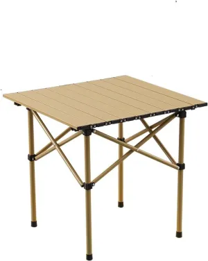 Small Camping Table, Lightweight Folding Picnic Table, Outdoor Camping, self-Driving Travel Equipment, 53*51*50cm