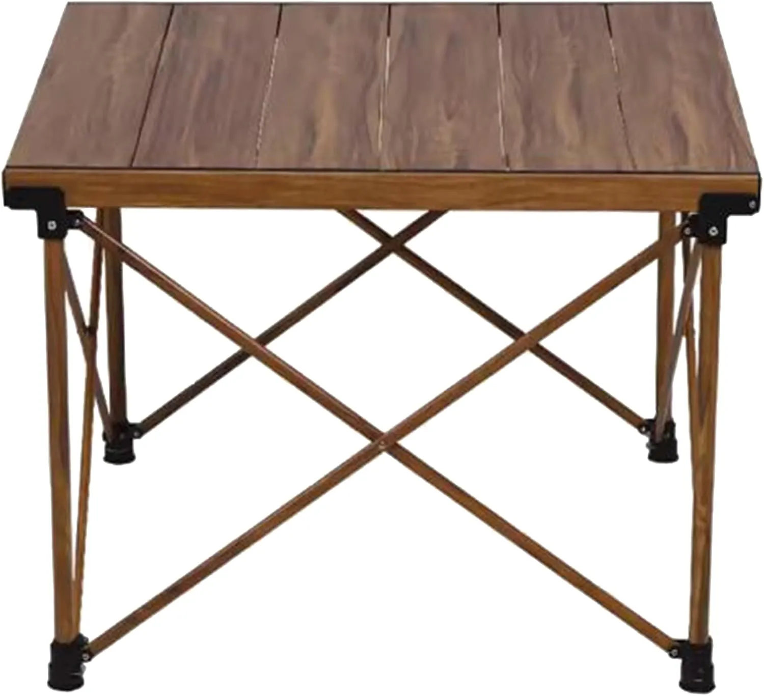 SOBOUR Liftable Camping Table Aluminum Alloy Picnic Table Ultralight Folding Camping Table Roll Up Table Top Multi-Purpose for Camp
