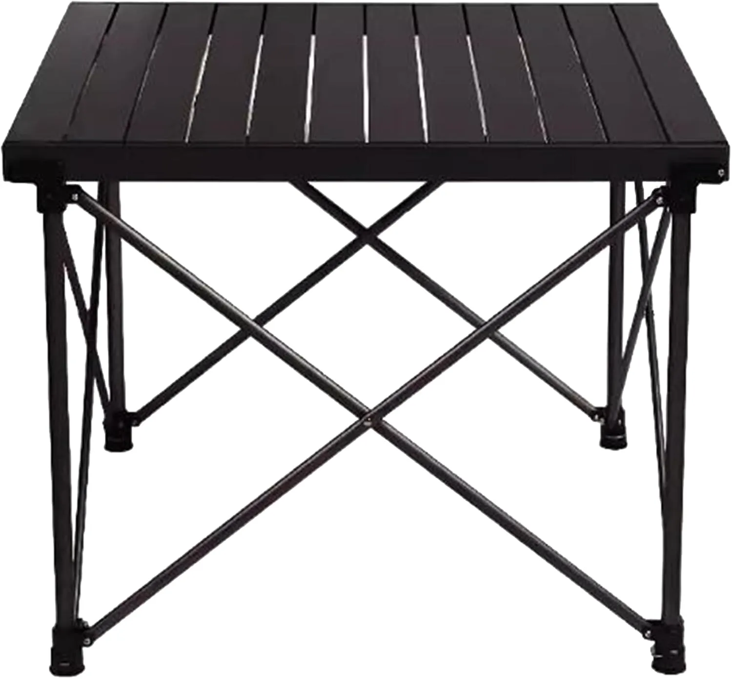 SOBOUR Liftable Camping Table Aluminum Alloy Picnic Table Ultralight Folding Camping Table Roll Up Table Top Multi-Purpose for Camp
