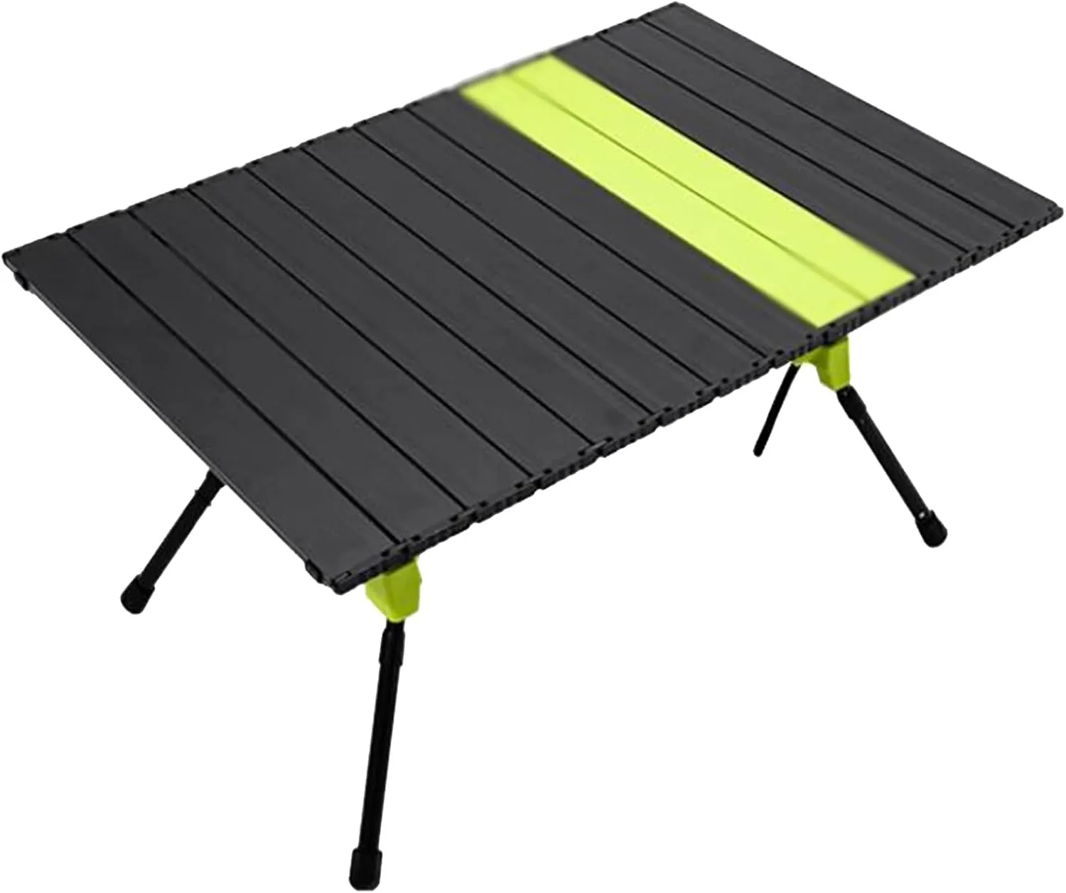 SOBOUR Lightweight Camping Table Adjustable Height Picnic Tables Roll Up Tables for Camping with Storage Bag for Camping Hiking, 1 Pack