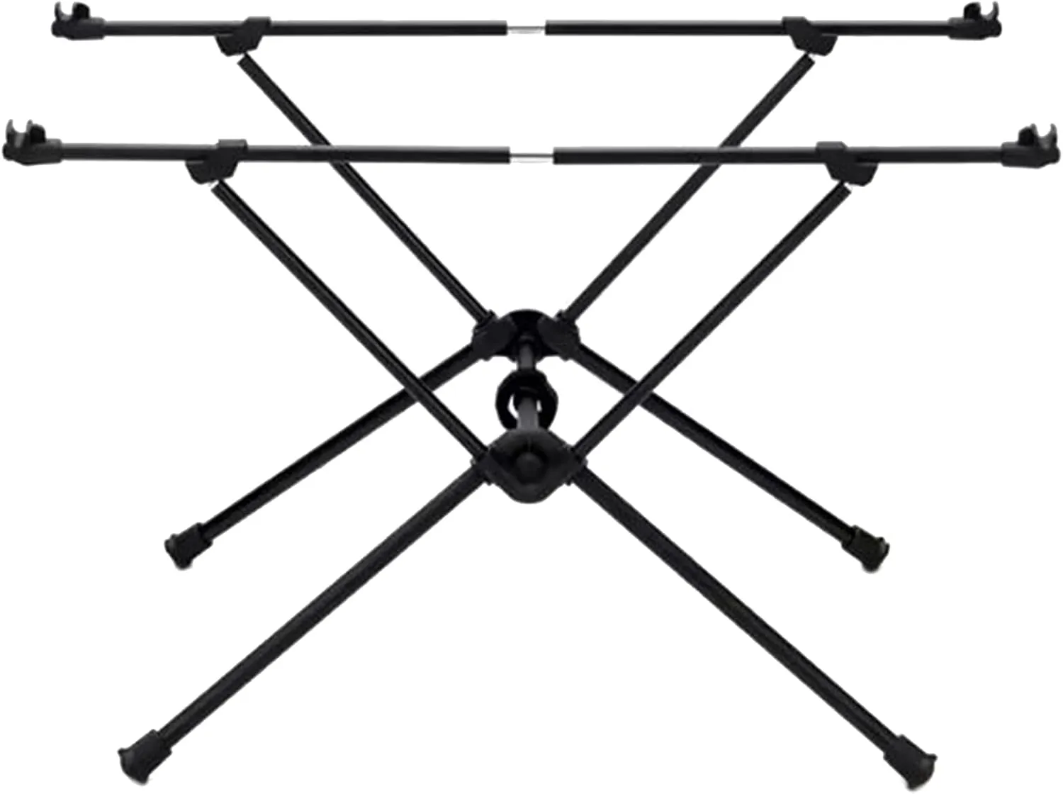 SOBOUR Lightweight Camping Table Cloth Roll-Up Picnic Tables Aluminum Frame Foldable Camping Table Easy to Assembly for Outdoor, Black-a