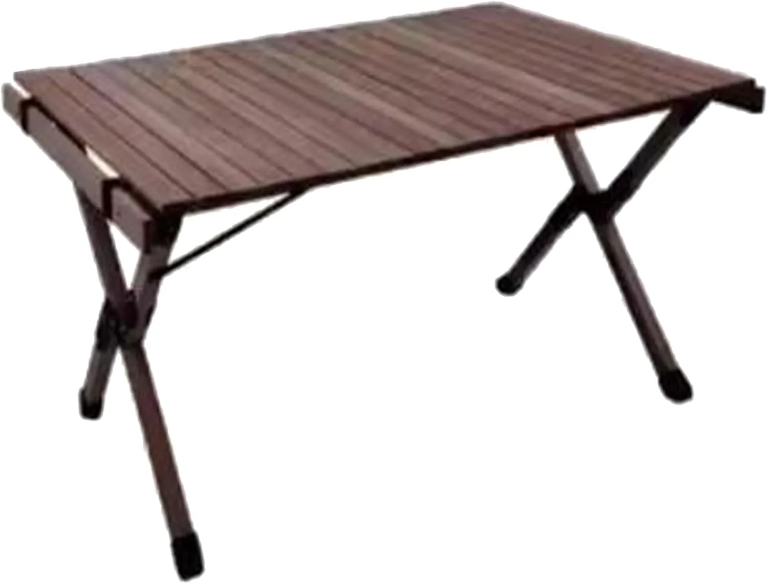 SOBOUR Luxury Camping Table Roll Up Camping Table Wood Folding Picnic Table with Carry Bag Lightweight for Indoor & Outdoor Party
