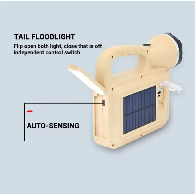 Solar Portable Camping Lamp, Flashlight LED Torch, Light Source Lamp, Solar Power bank charging Torch, Supply Three Light Sources, Multiple Lighting Modes
