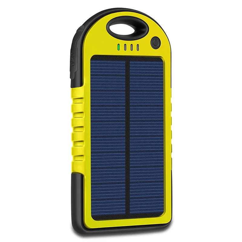 Solar-Powered 10000mAh Fast Charge Power Bank