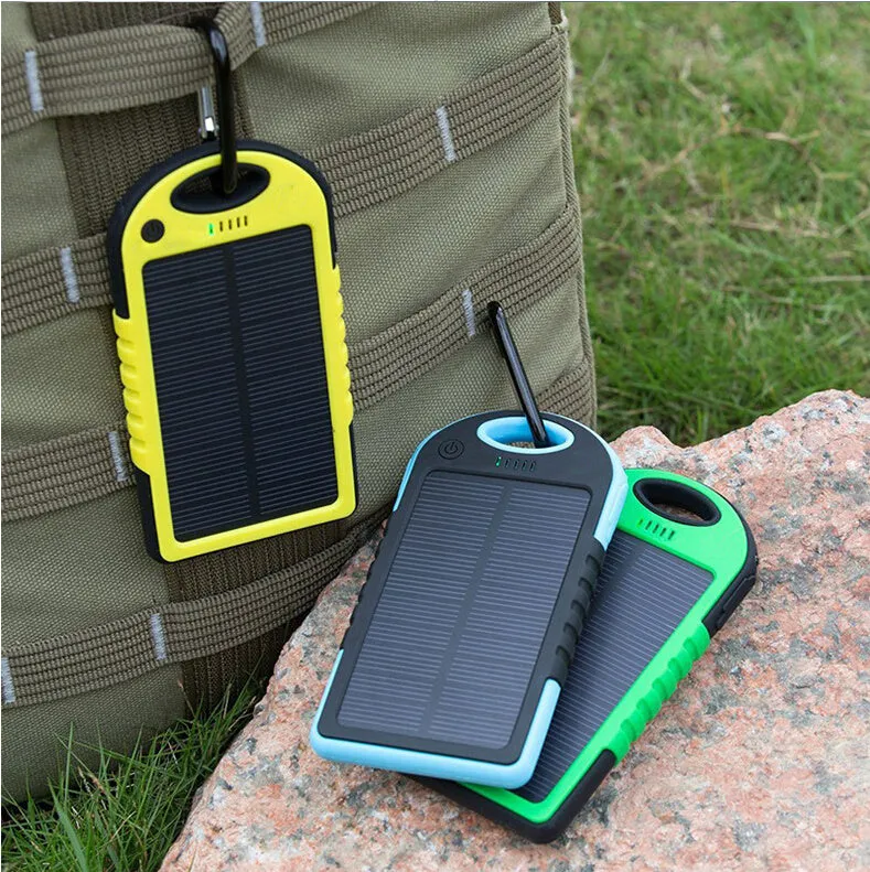 Solar-Powered 10000mAh Fast Charge Power Bank
