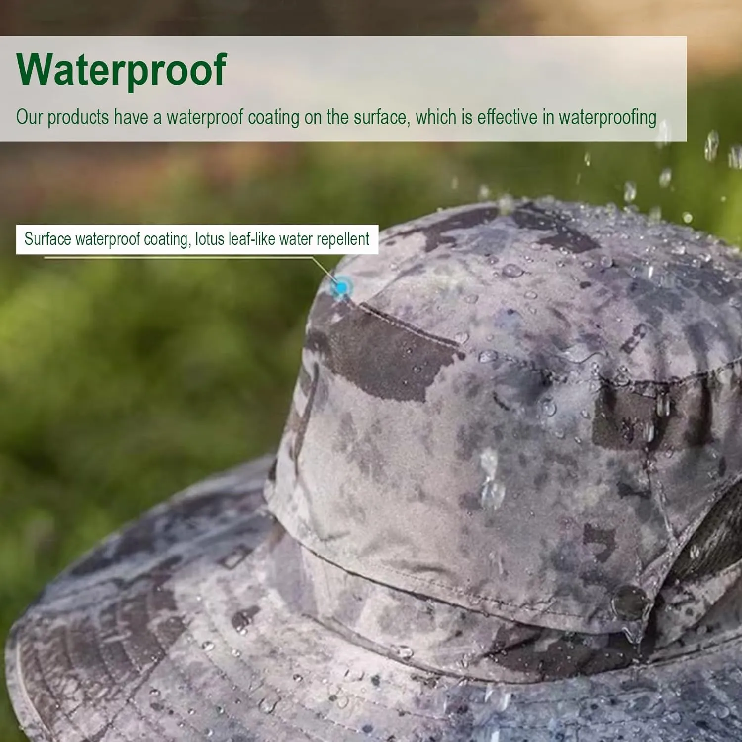 Solar Powered Fan Hat, for Men Women Outdoor Fishing Hat with 2 Solar Fan Breathable Wide Brim Bucket Hats
