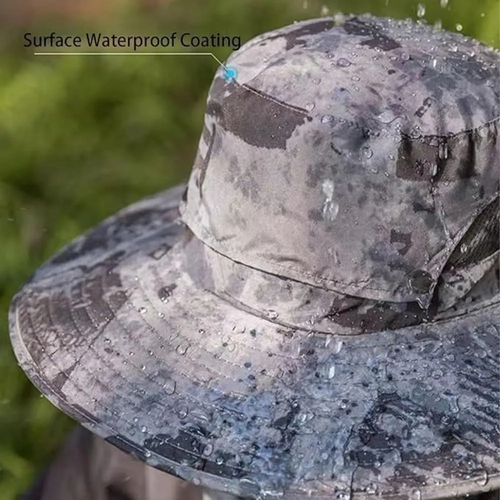 Solar Powered Fan Hat, Wide Brim Sun Protection Cap with Dual Charging, USB and Solar