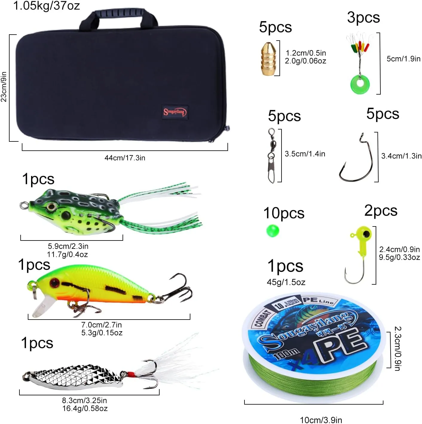 Sougayilang Fishing Rod and Reel Combos Carbon Fiber Telescopic Fishing Pole with Smooth Reel Combo Saltwater Freshwater Kit