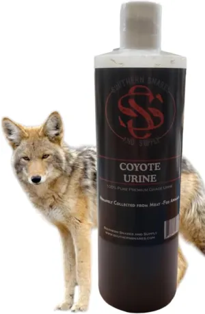 Southern Snares Pure 16 oz Coyote Urine Predator Urine Animal Repellent Coyote Trapping Lure