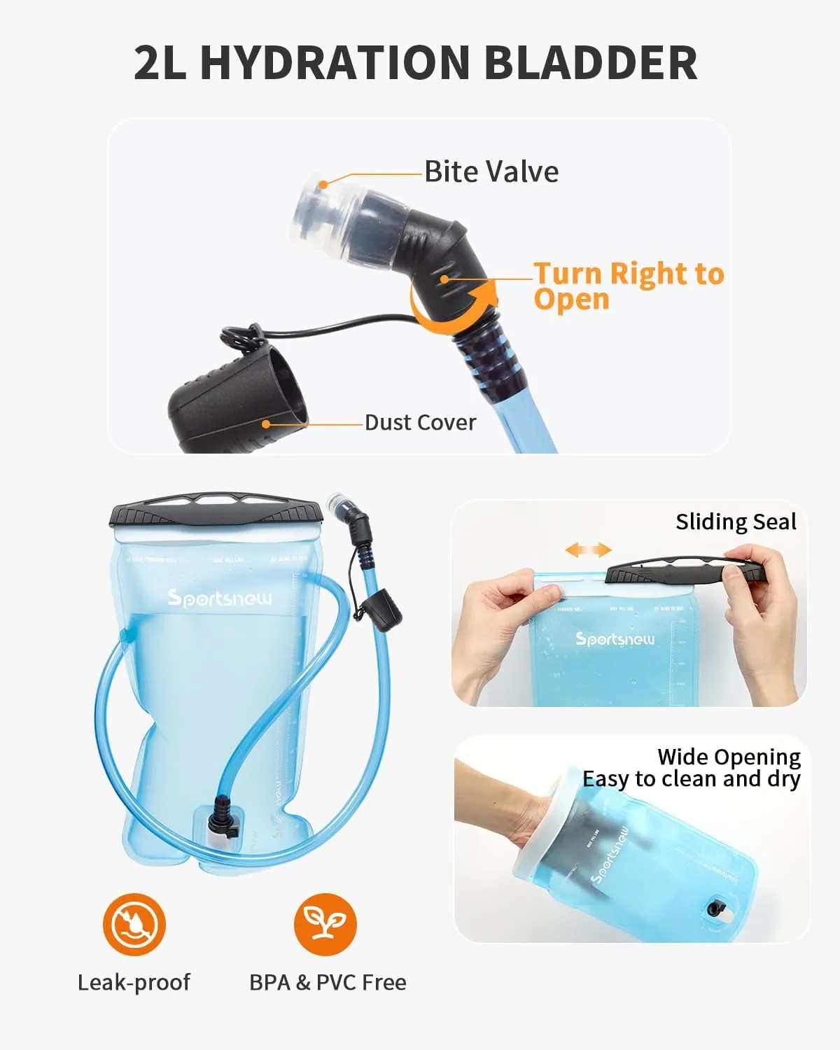 sportsnew Running Vest for Women Men, Lightweight 10L Hydration Backpack with Waterproof Phone Pocket, Breathable Pack for Hiking Trail Running Cycling Marathon