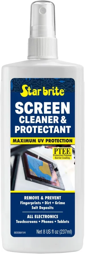 STAR BRITE Screen Cleaner & Protectant With PTEF - 8 OZ (088308)