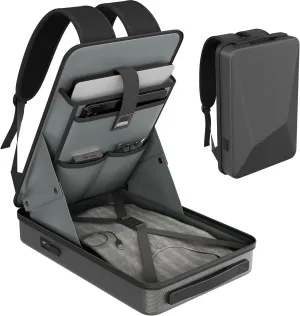 Starlink MINI Backpack, Starlink MINI Case for Power Cables, Battery Adapter & More, Waterproof Travel Bag for Accessories with TSA Lock & Charging Ports, Anti-theft