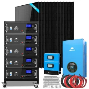 SunGoldPower SGR-12K20E | 12KW Off-Grid Solar Kit | 48VDC | 120V/240V
