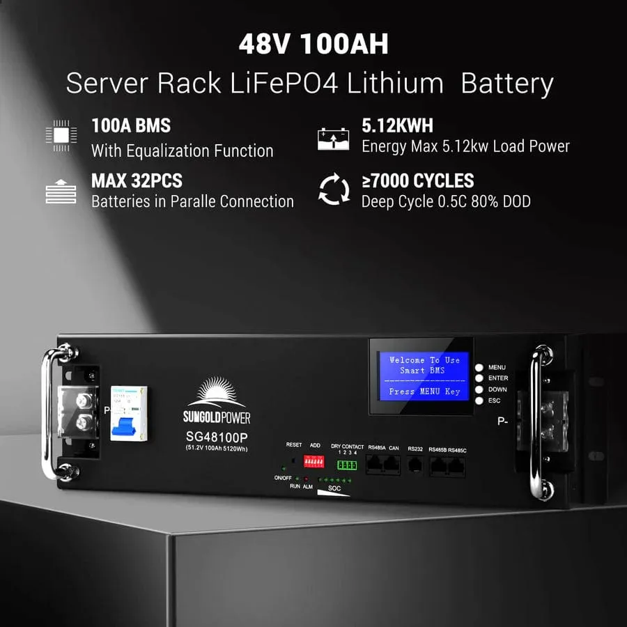 SunGoldPower SGR-20K30E | 20KW Off Grid Solar Kit |48VDC | 120V/240V