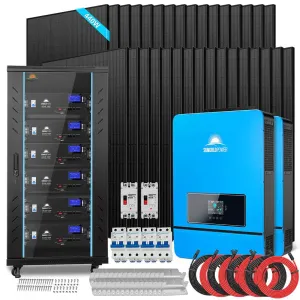 SunGoldPower SGR-20K30E | 20KW Off Grid Solar Kit |48VDC | 120V/240V