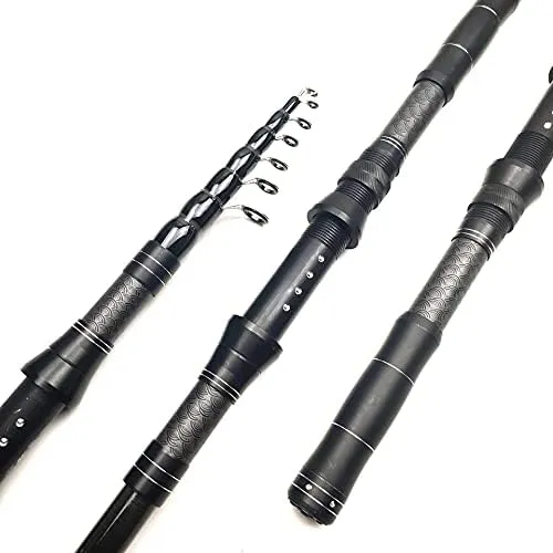 Super Hard Carbon Spinning Fihsing Rod Carp Feeder Telescopic Rod 1.8-3m Short Travel Pole Boat Rock Stick Pike Trout Bass Rod