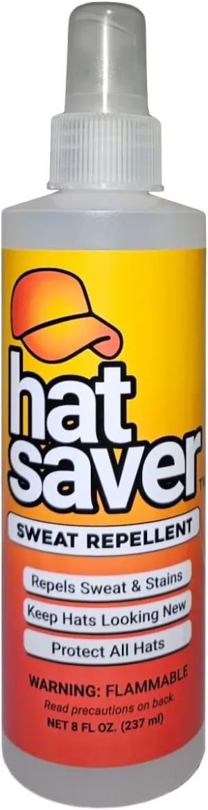 Sweat and Water Repellent Spray to Protect Caps From Stains