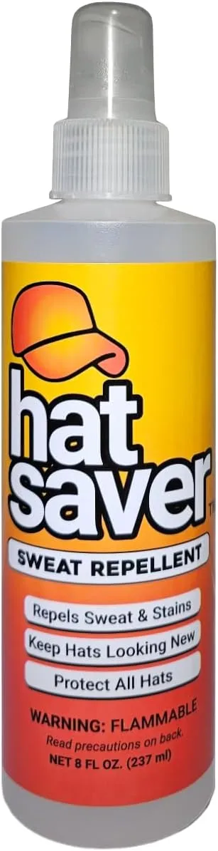 Sweat and Water Repellent Spray to Protect Caps From Stains