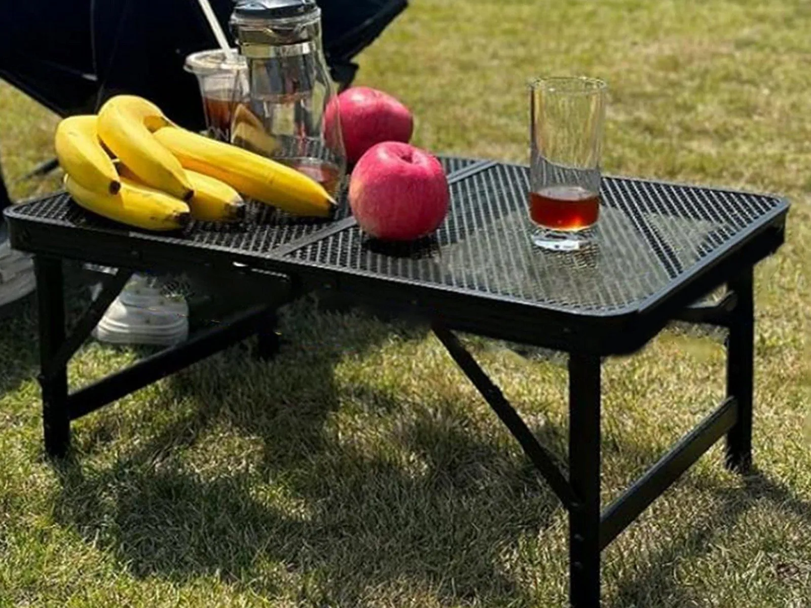 Table 60cm Folding Adjustable Outdoor Camping Garden Table BBQ Automated Huge reduction Portable Picnic
