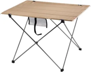 Tables and airs Camping Table Collapsible Portable Roll Up Outdoor Foldable Fishing Table Ultralight Folding Picnic Table Adjustable (Table L)