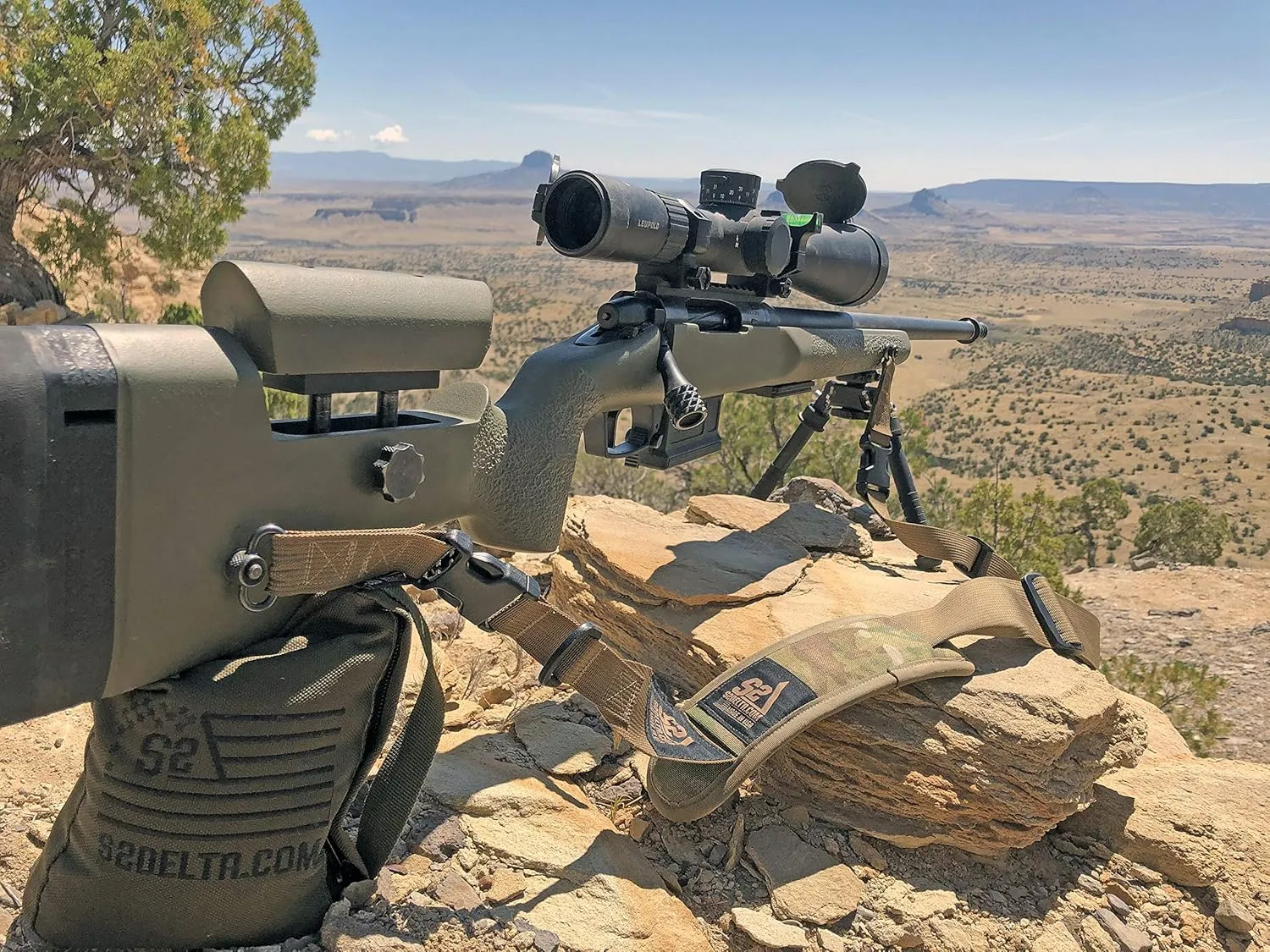 Tactical Rear Squeeze Bag, Shooting Rest, Rifle Rest, Long Range Shooting Rest, PRS Precision, Medium Barricade Bag, S2Delta