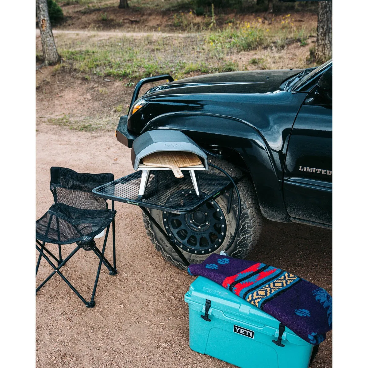 TailGater Tire Table - Aluminum