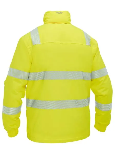 Taped Hi-Vis Heated Bisley Jacket with Hood
