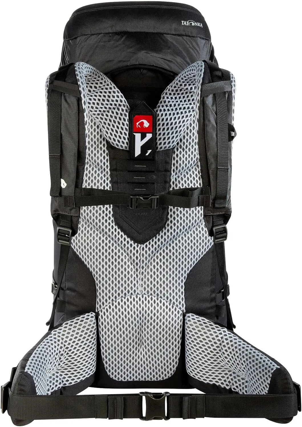 Tatonka Men Trekking Backpack with Front Opening, Black, 65   10 Liter