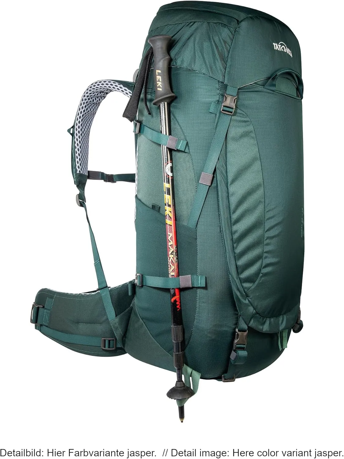 Tatonka Men Trekking Backpack with Front Opening, Black, 65   10 Liter