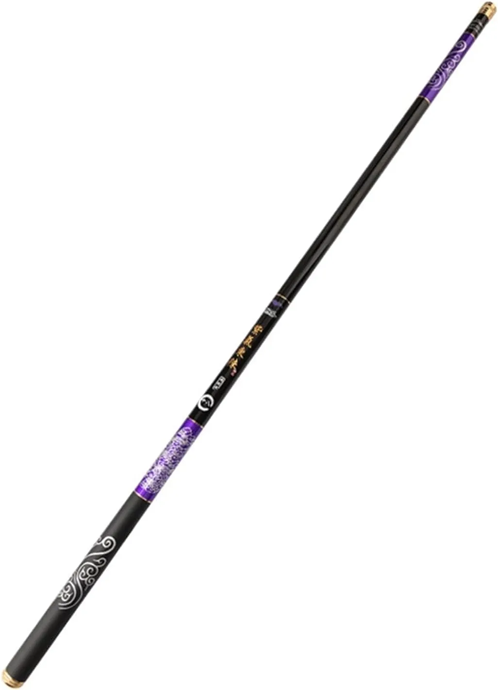 Telescopic Fishing Rod, Carbon Fiber Fishing Pole, Super Ultra-Light Saltwater and Freshwater Fishing Gear 28 Tunes 3.6m 4.5m 5.4m 6.3m 7.2m (Size : 3.6)