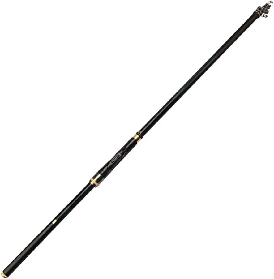 Telescopic Fishing Rod Carbon Fiber Spinning & Casting Rod 3.6m, 4.5m, 5.4m, 6.3m, 7.2m Lightweight Fishing Pole for Fresh & Saltwater Portable (Size : 3.6m)