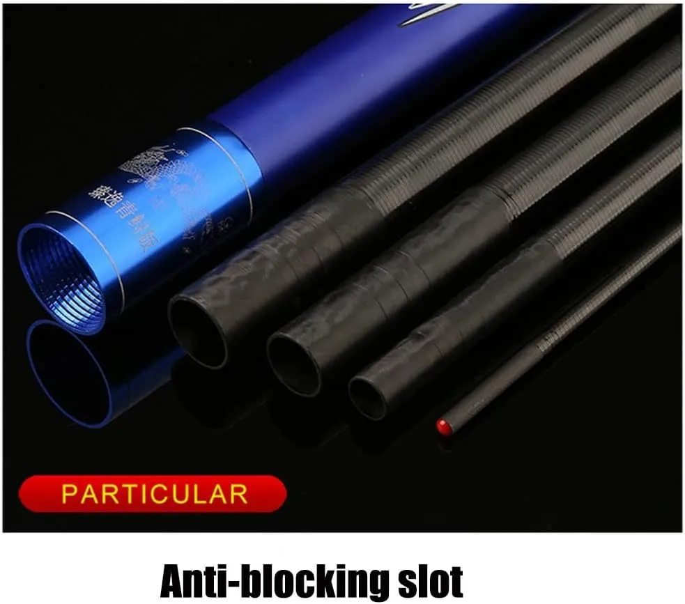 Telescopic Fishing Rod Carbon Fiber Super Hard Ultralight Hand Pole Fishing Big Fish 3.6m 3.9m 4.5m 4.8m 5.4m 5.7m 6.3m 7.2m 8m 9m Rivers Streams Lakes Pond